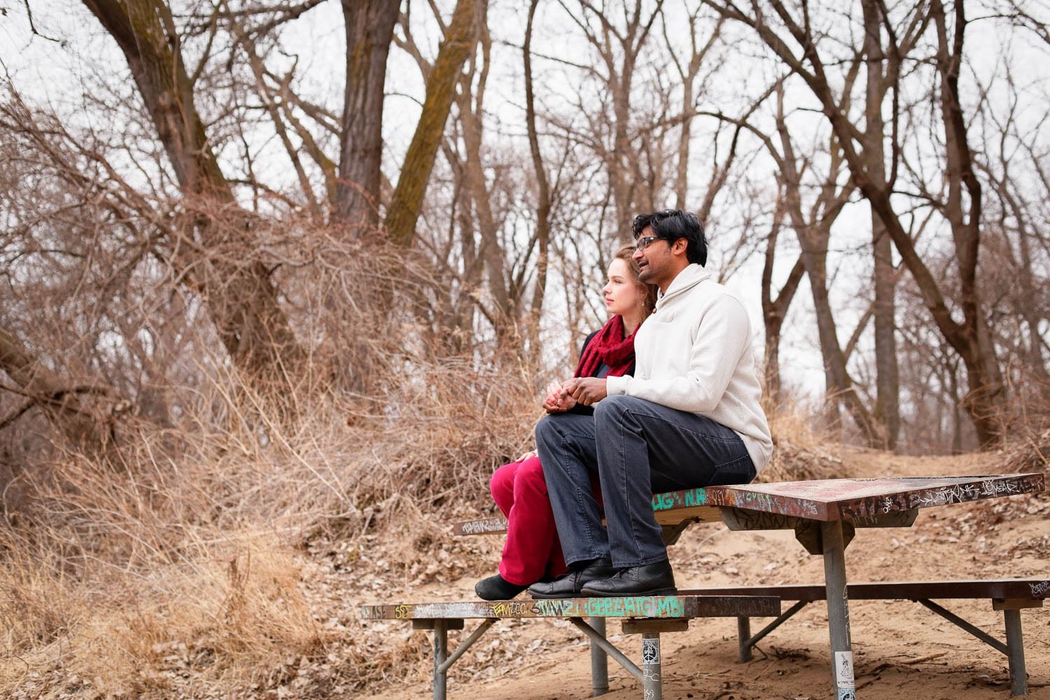 Hidden Falls Engagement photo session-