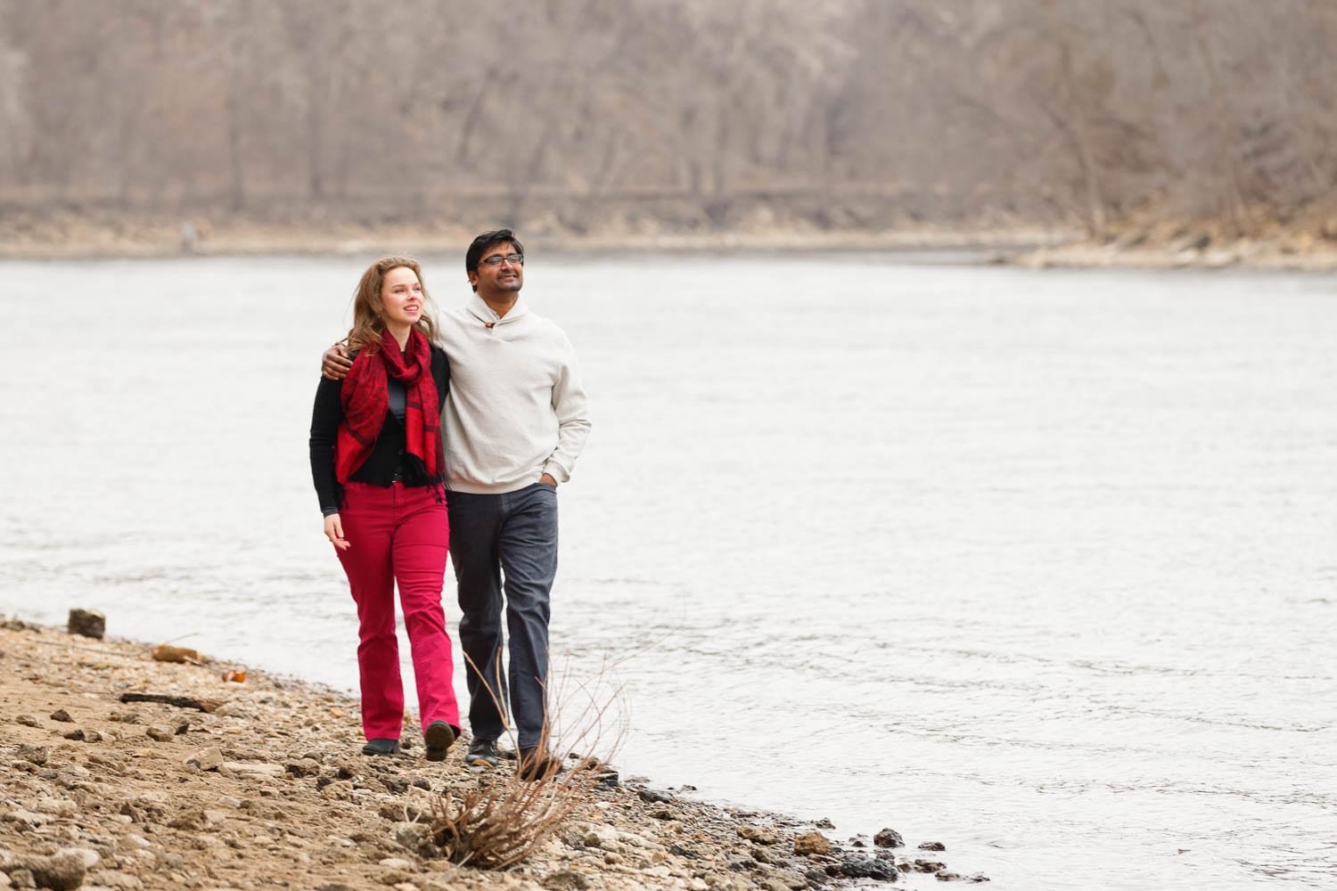 Hidden Falls Engagement photography