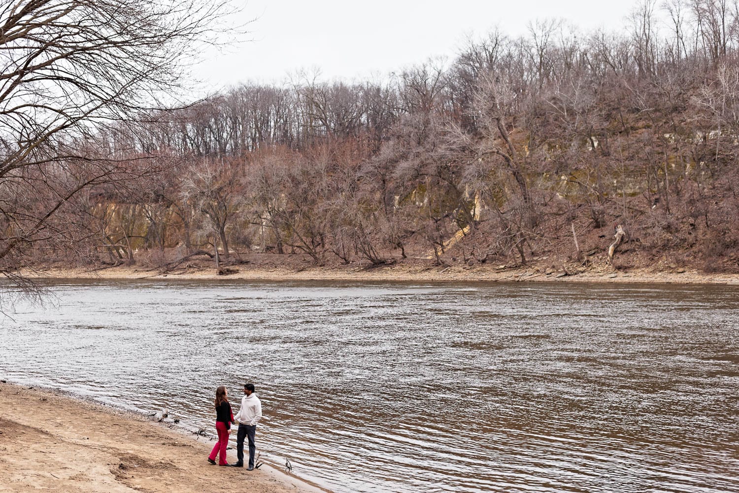 Hidden Falls Engagement session