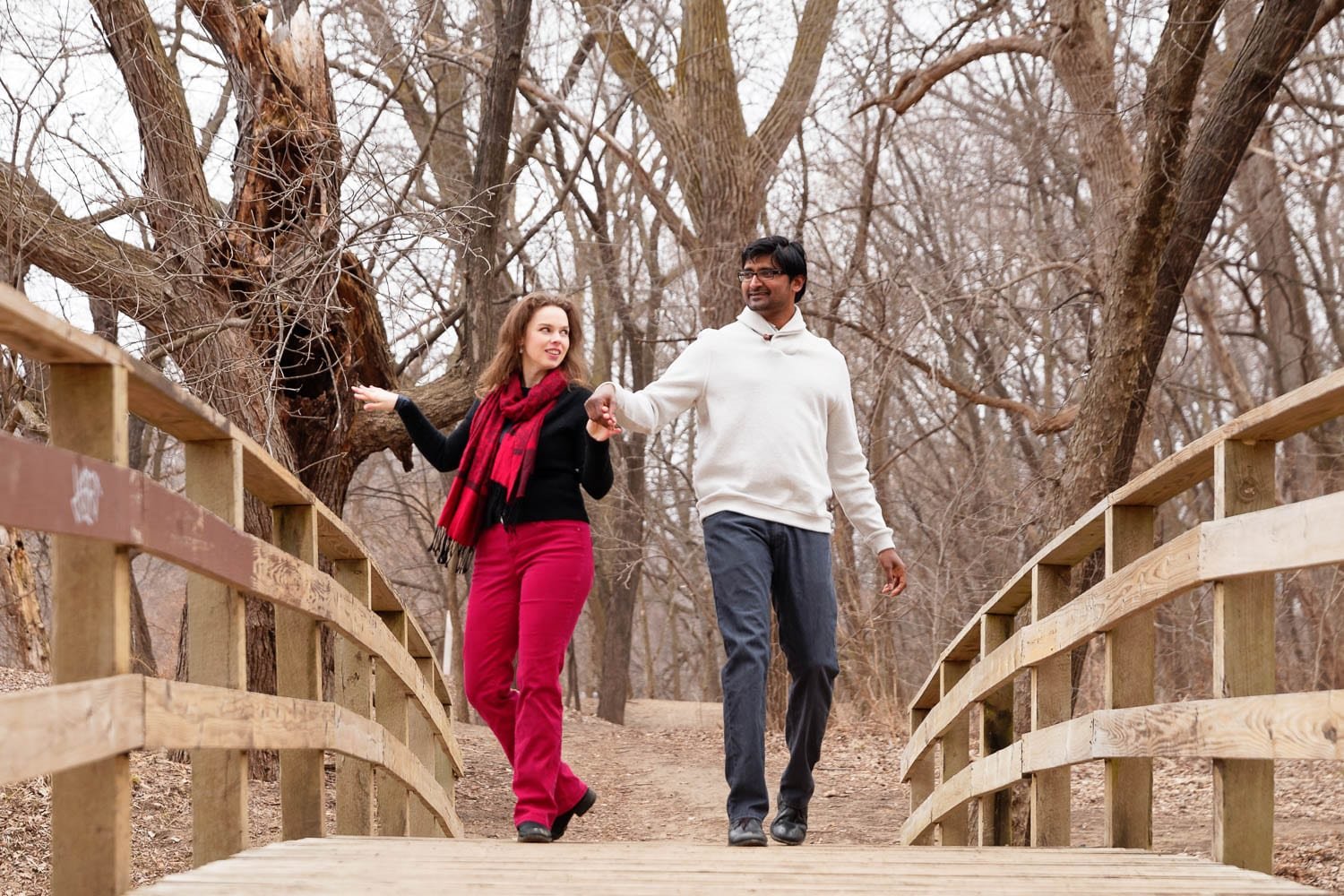 Hidden Falls Engagement session