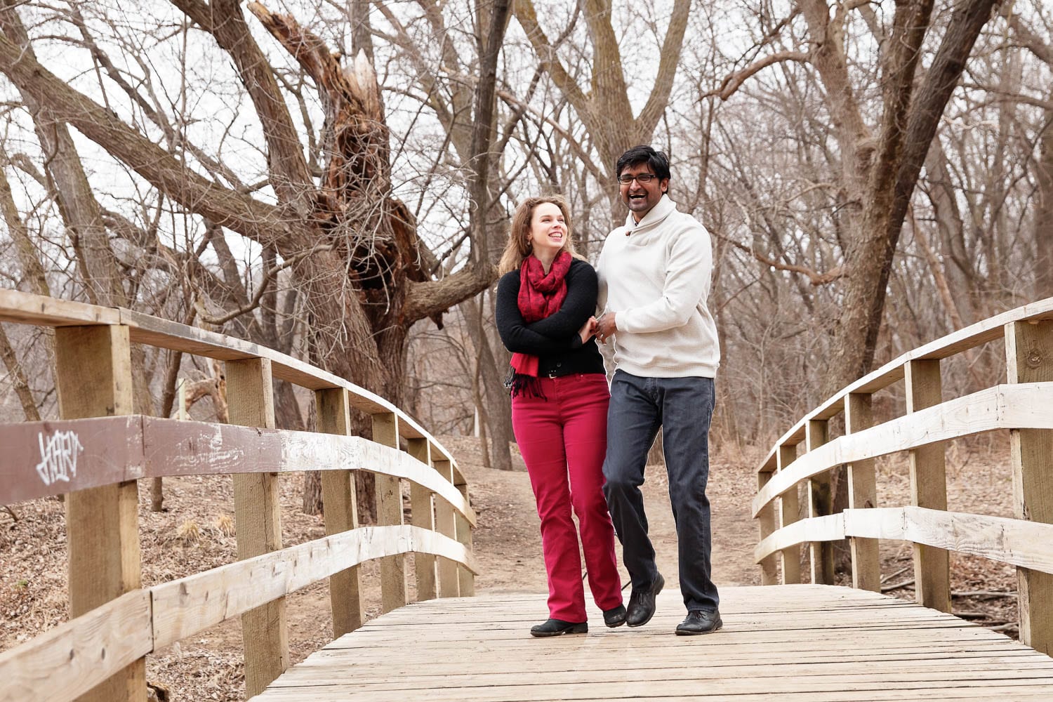 Hidden Falls Engagement session