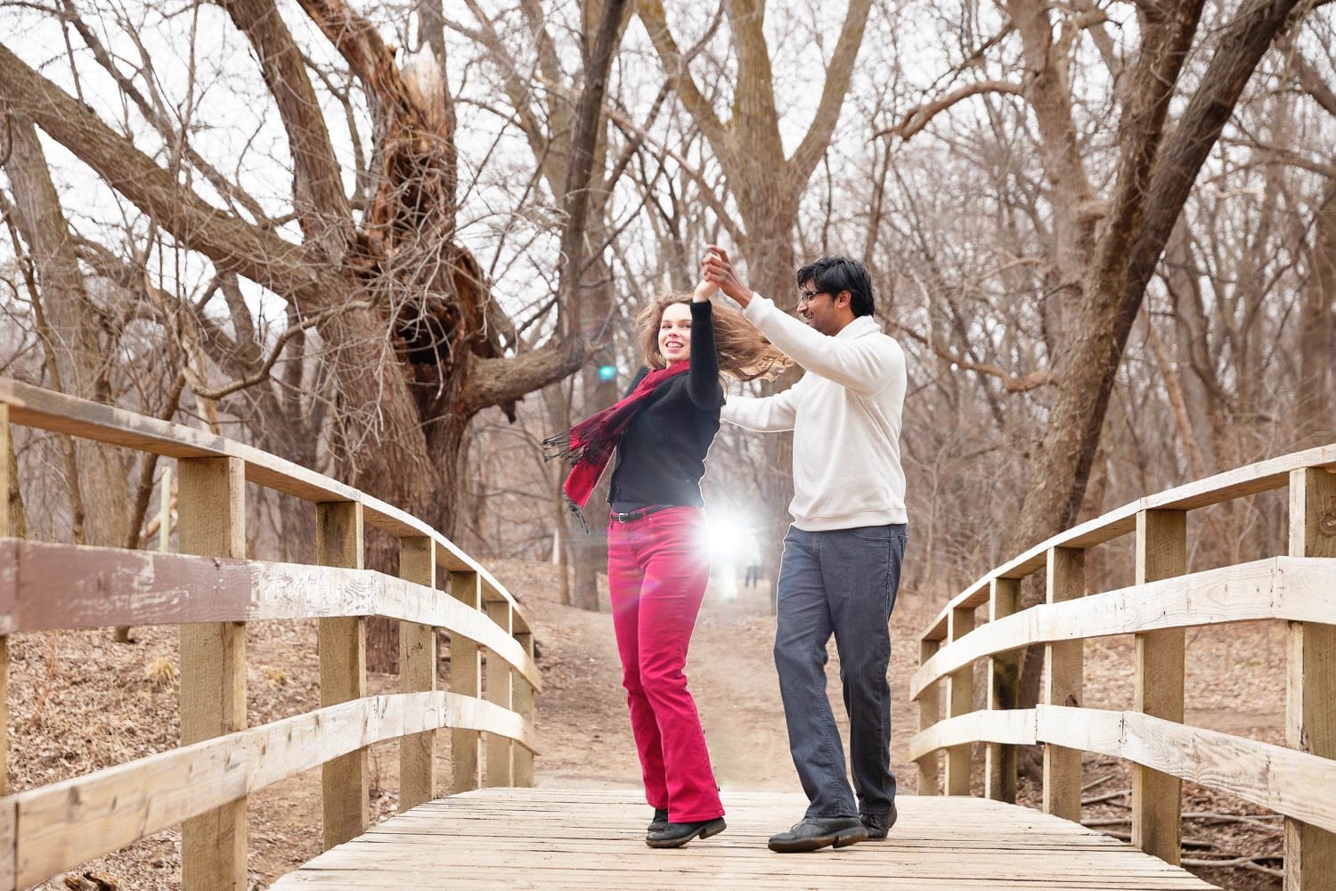 Hidden Falls Engagement session