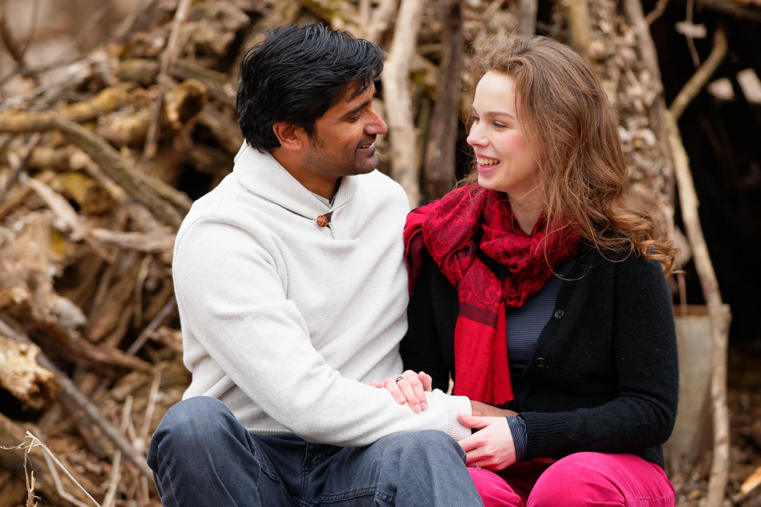 hidden falls engagement session