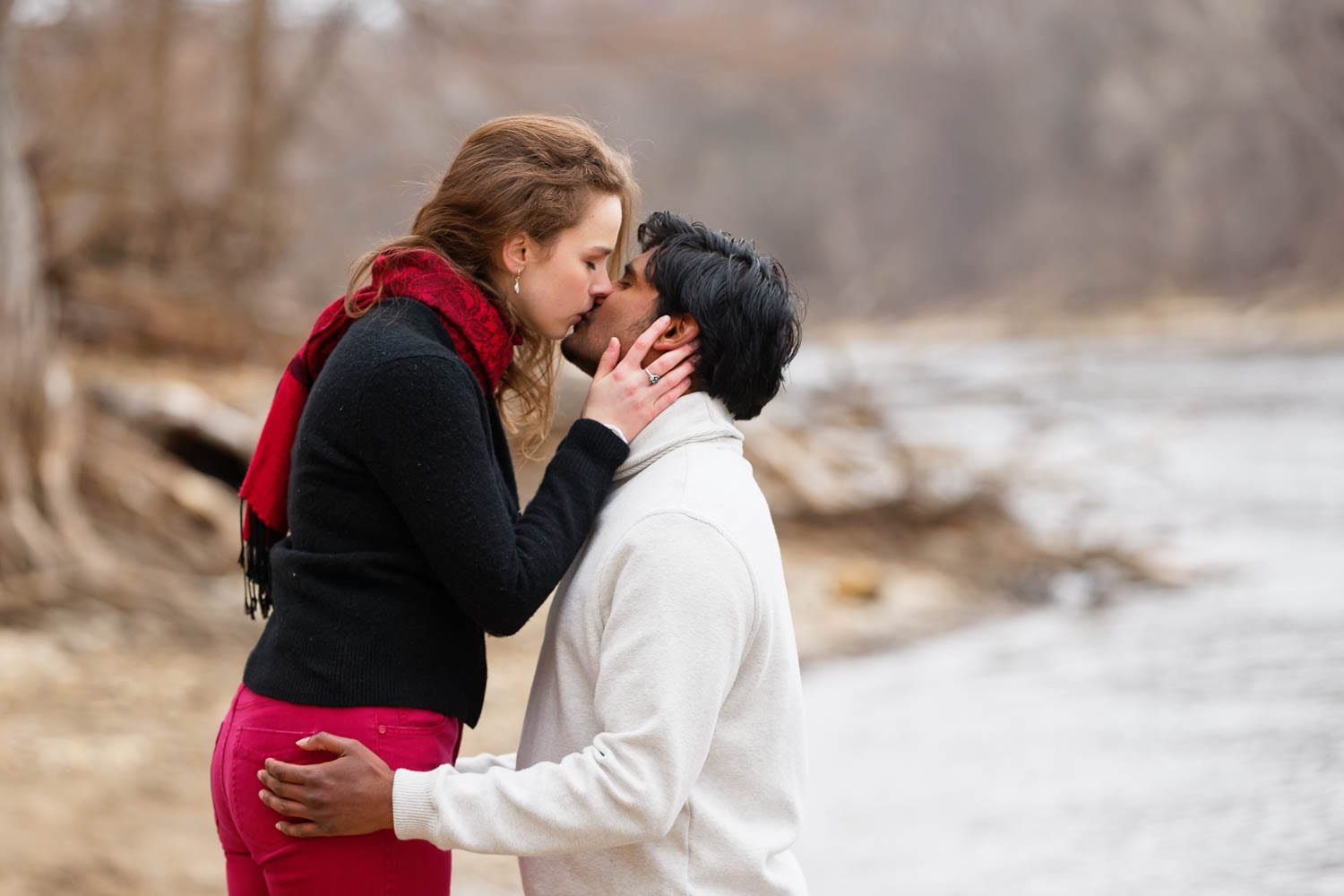 hidden falls engagement session