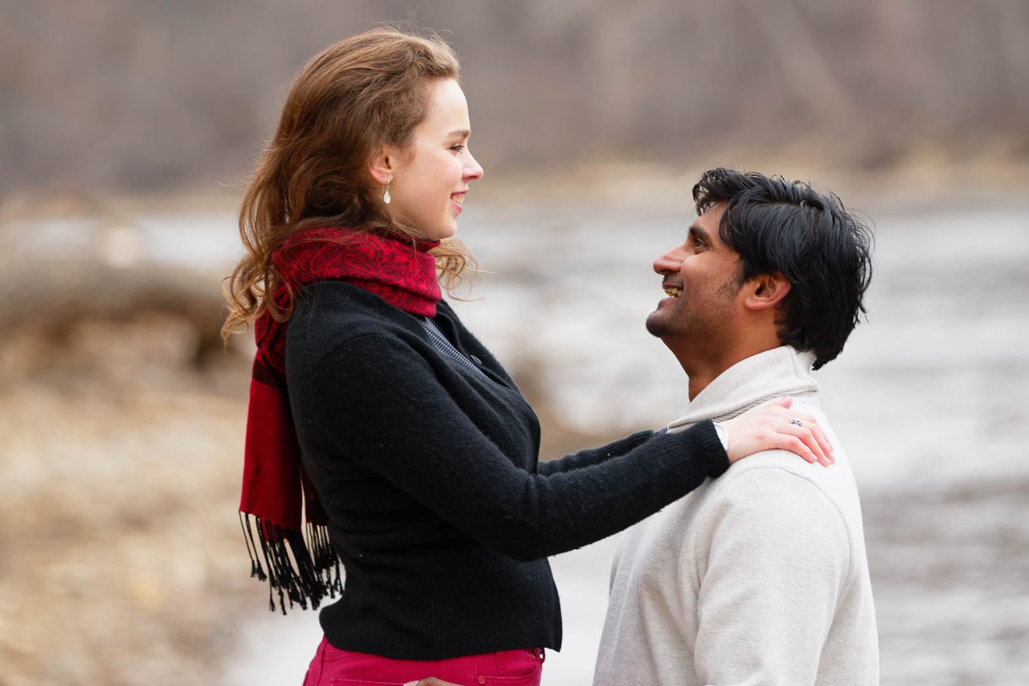 hidden falls engagement session