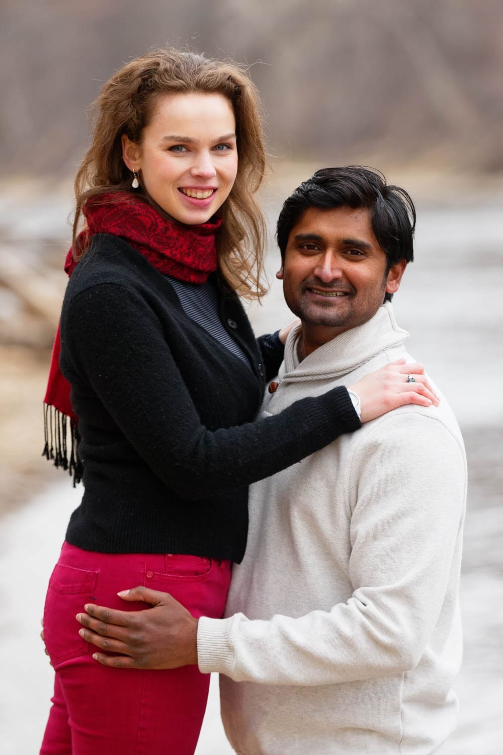 hidden falls engagement session