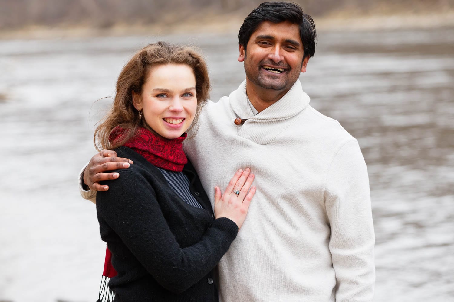 hidden falls engagement session