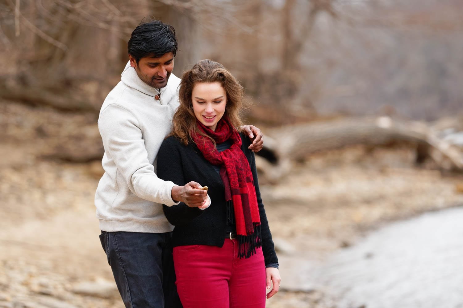 hidden falls engagement session