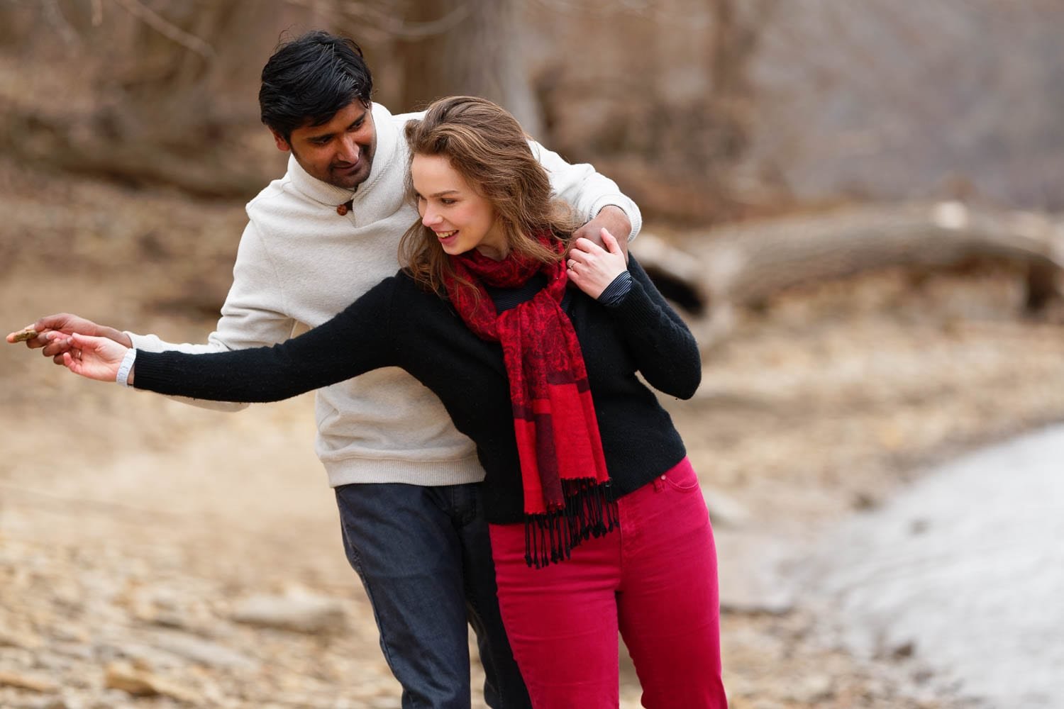 hidden falls engagement session