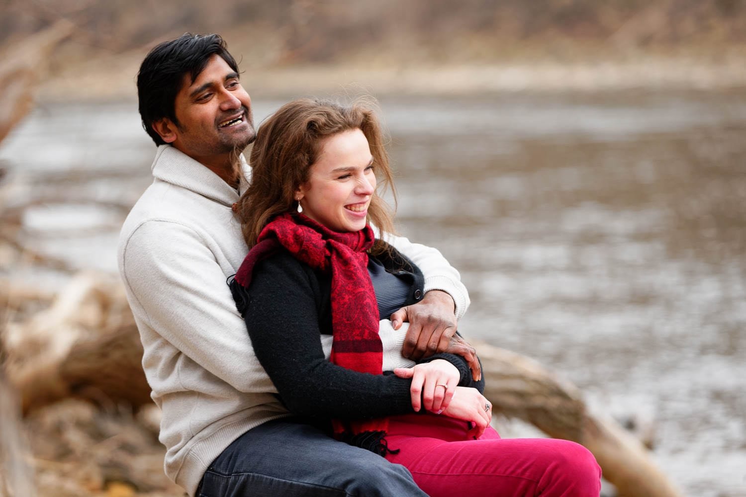 hidden falls engagement session