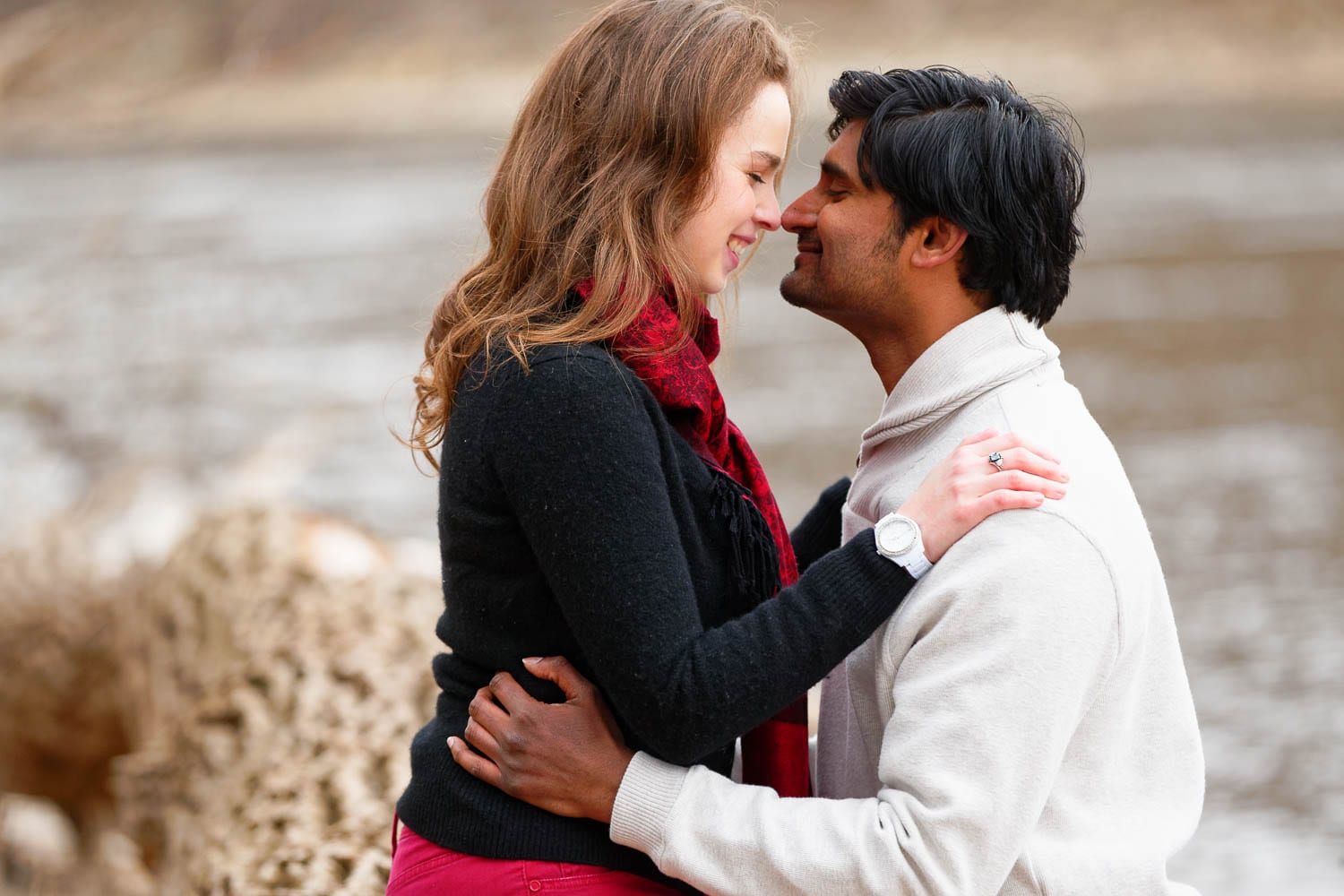 hidden falls engagement session