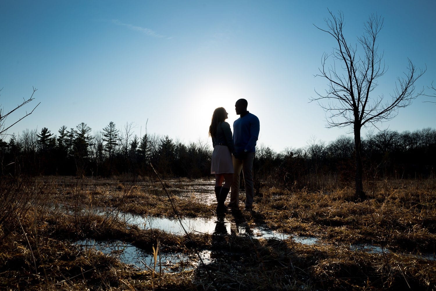 engagement session rochester mn