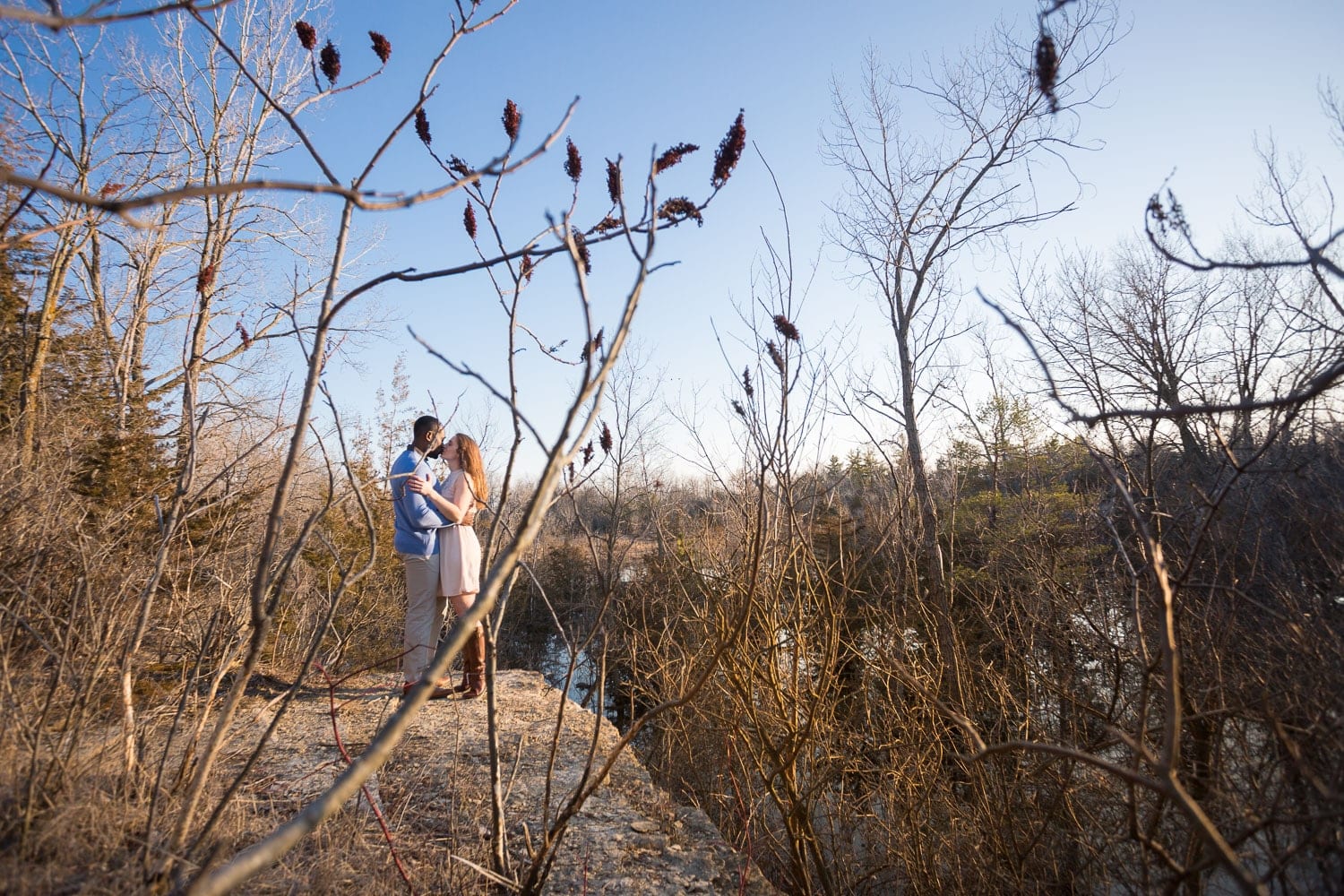 engagement session rochester mn