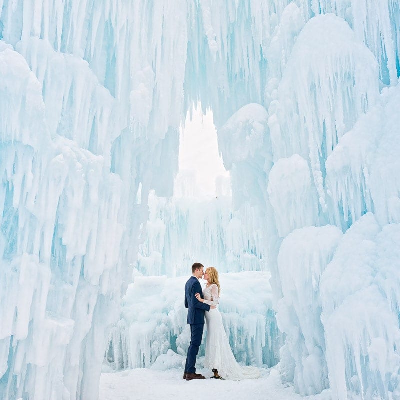 Couple at IceCastle
