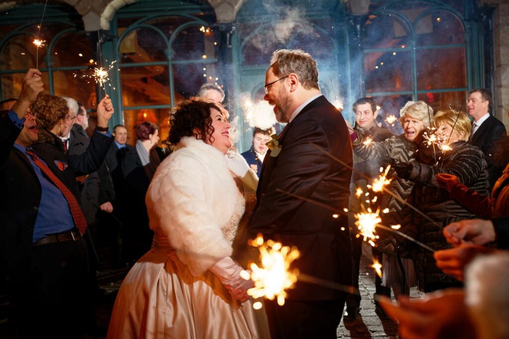 aster-cafe-bride-and-groom-grand-exit-sparklers-2