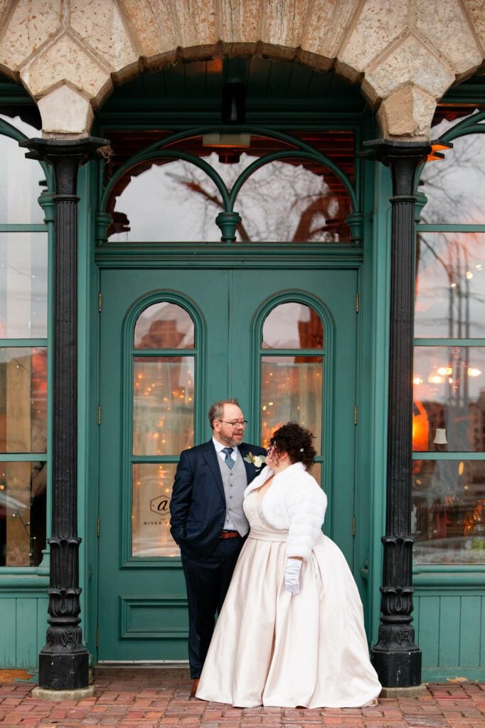 bride-and-groom-on-se-main-street-minneapolis-3