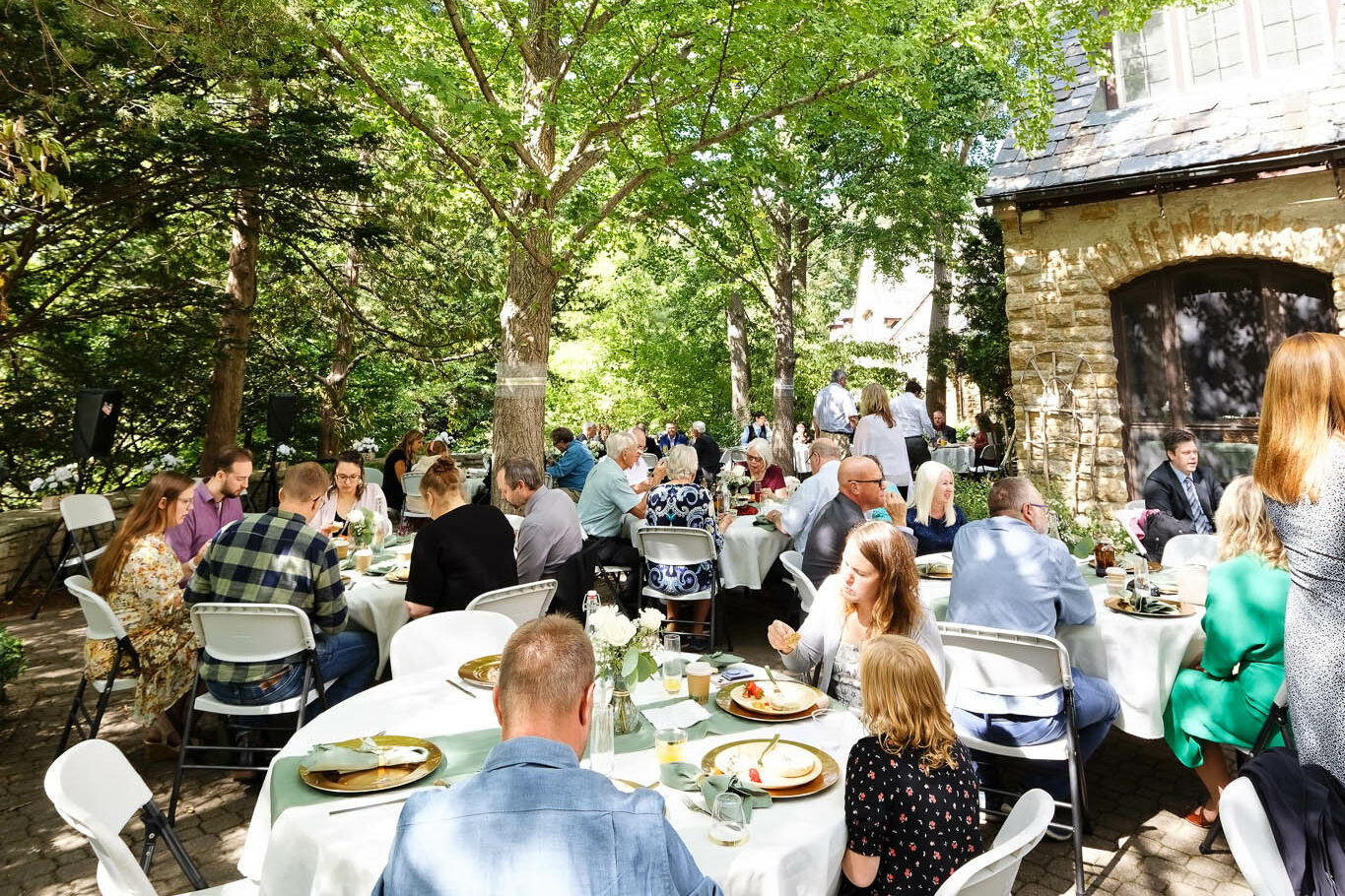 brunch at plummer house terrace