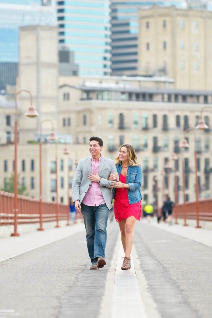 Stone arch Bridge Minneapolis & Anthony main for engagement session?