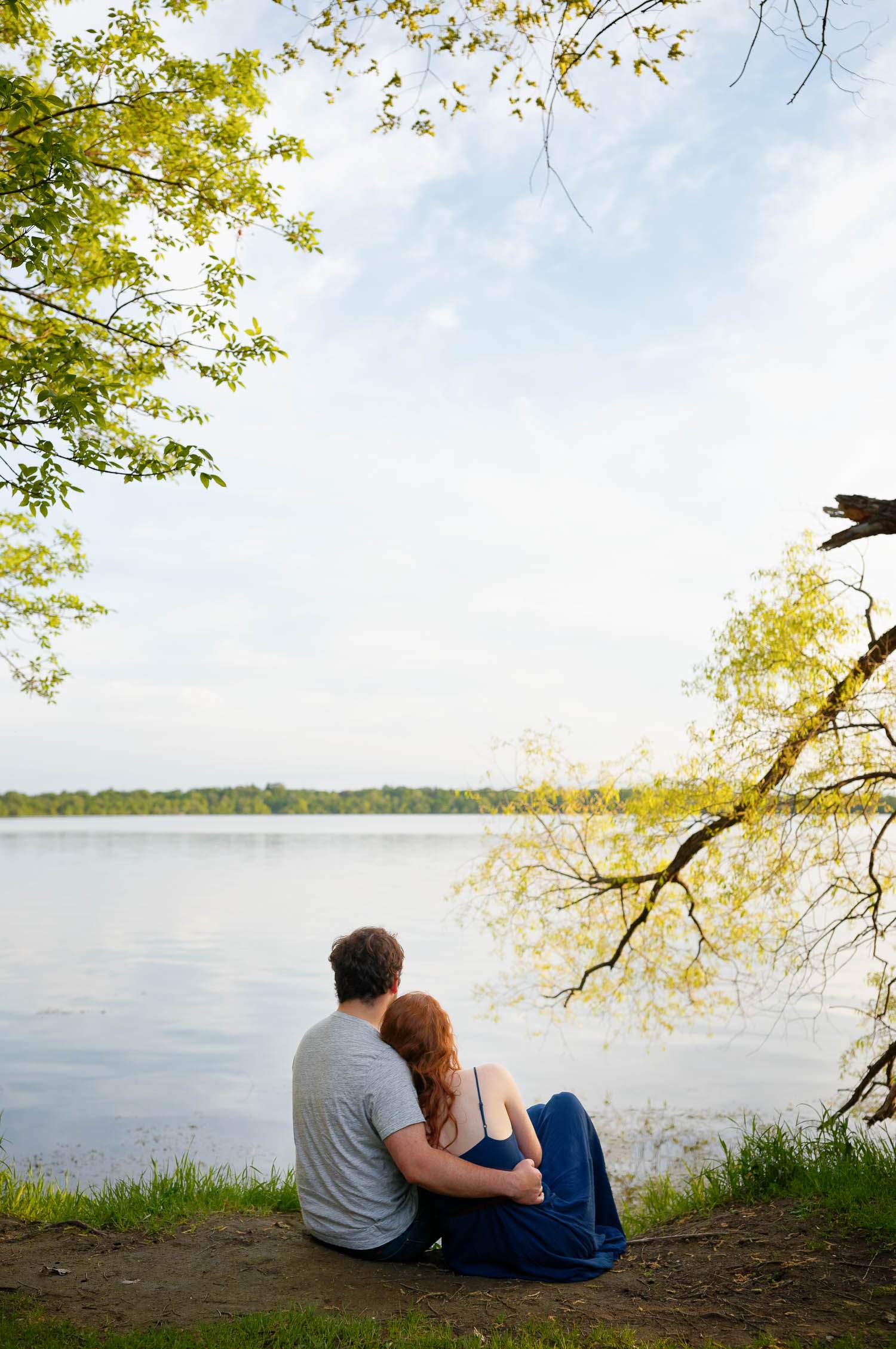 — resting at lakeharriet water front —