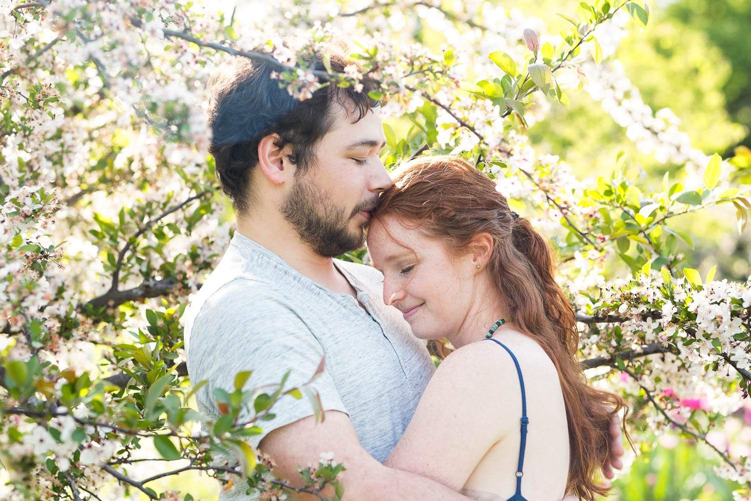 — lovers kissing into flowers 10 000lake state —