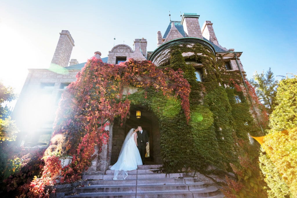 Fall Wedding at Van Dusen Mansion