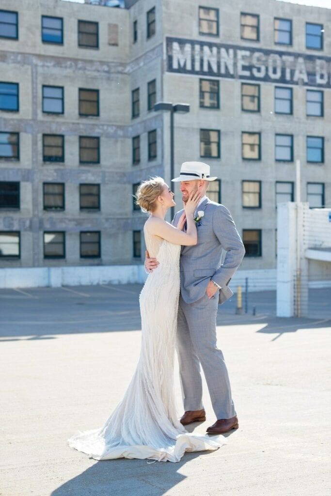 rooftop engagement ceremony