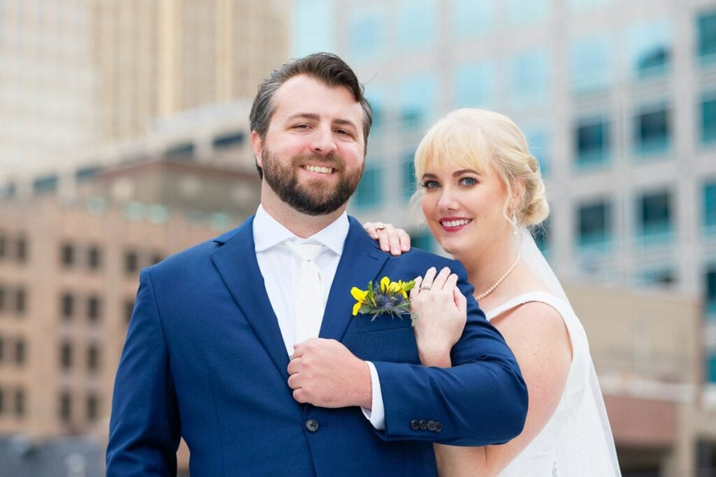 rooftop engagement ceremony