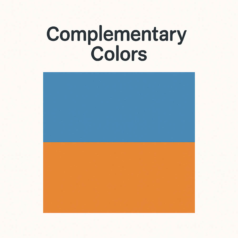 blue complementary color
