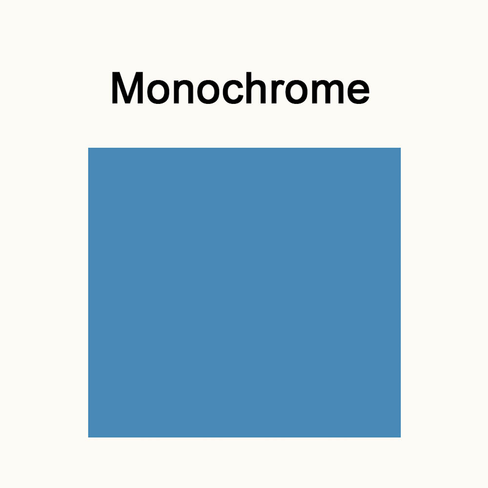 monochrome