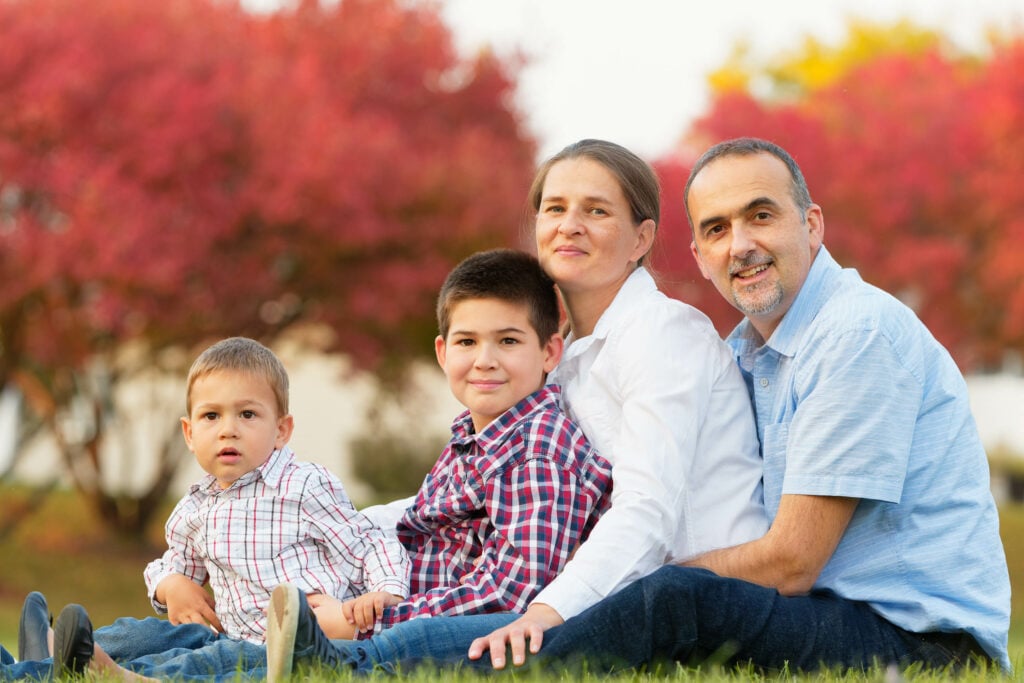 White Oaks Park Rochester MN Family session