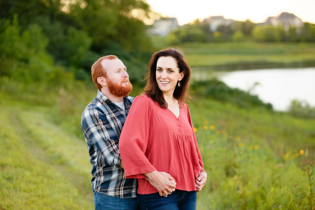 Willow Creek Reservoir Park photo session Rochester MN