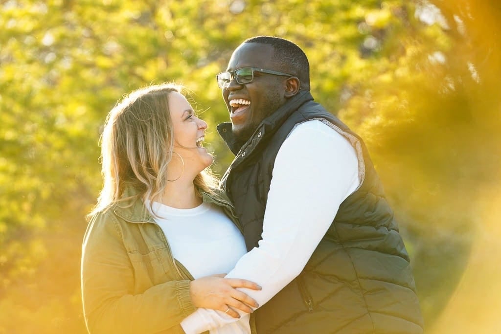 Fall Engagement Session Quarry Hill Rochester MN