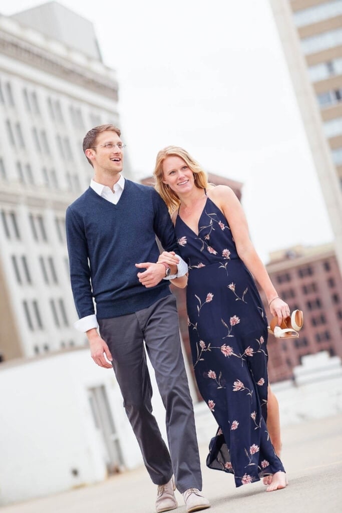 engagement rooftop st paul