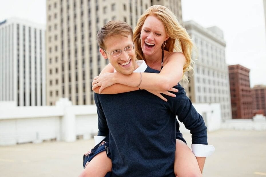 engagement rooftop st paul