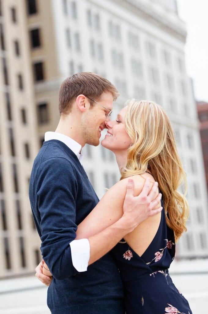 engagement rooftop st paul