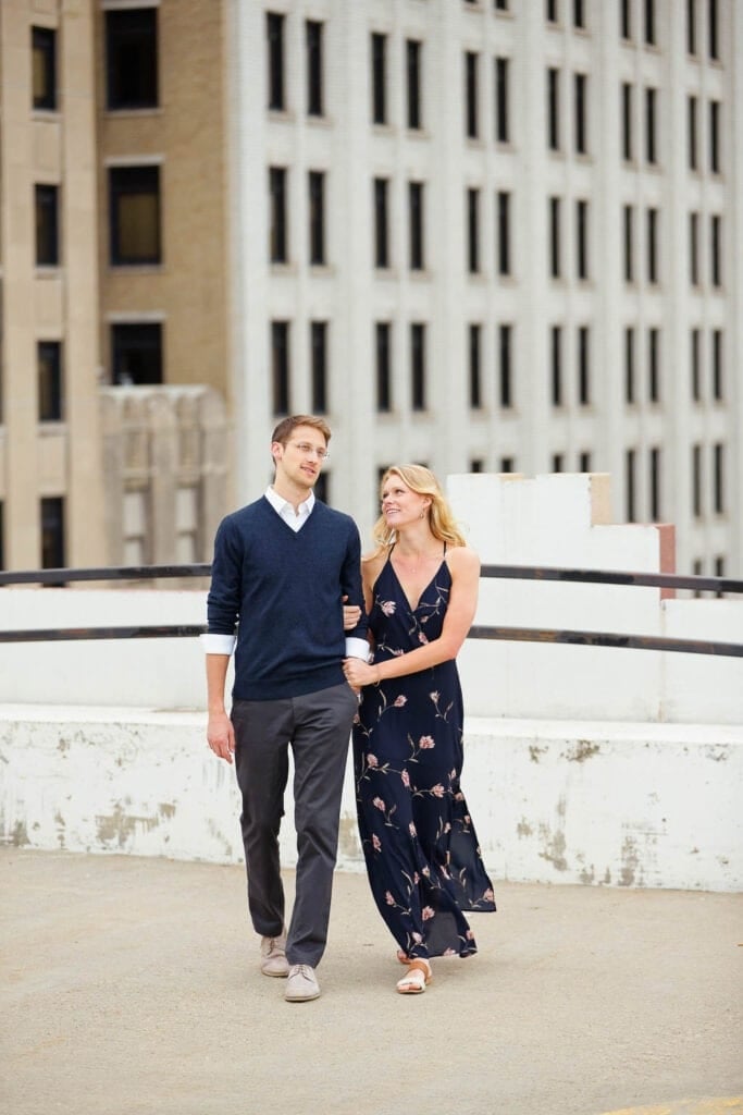 engagement rooftop st paul