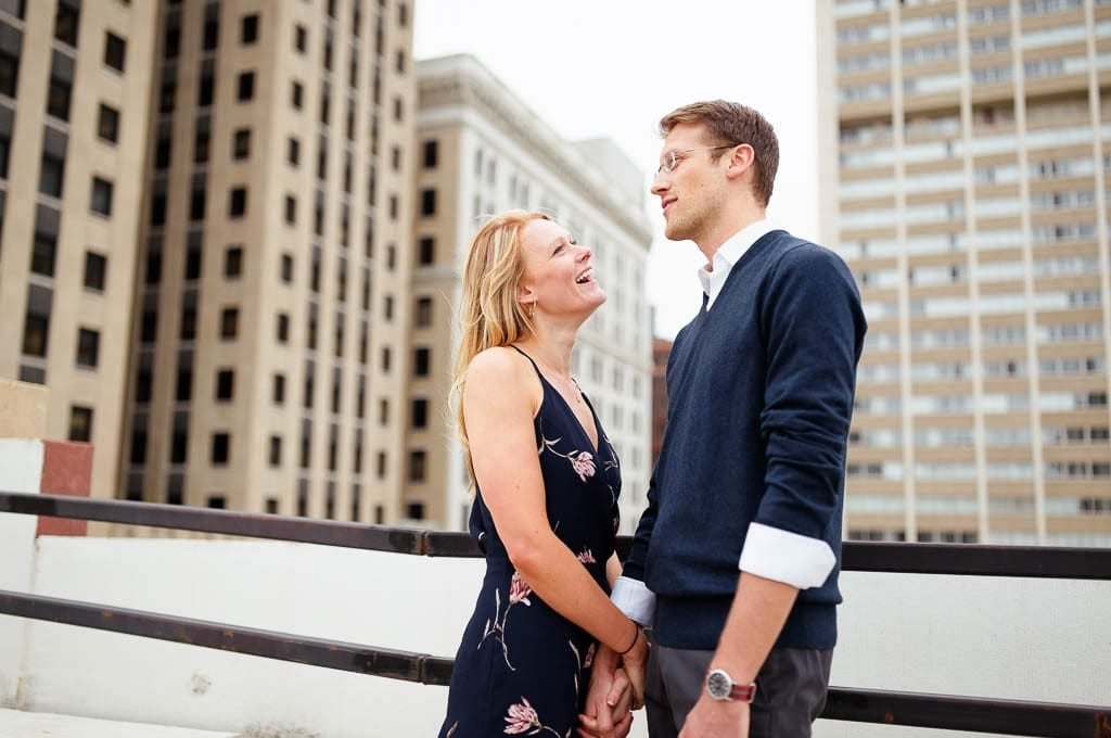 engagement rooftop st paul