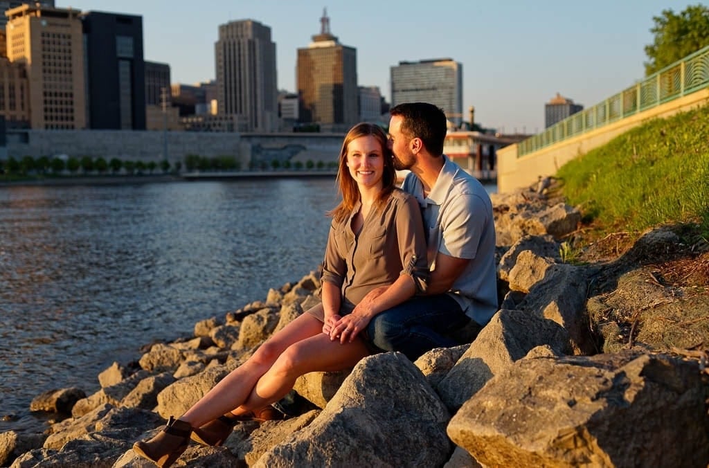 harriet island engagement