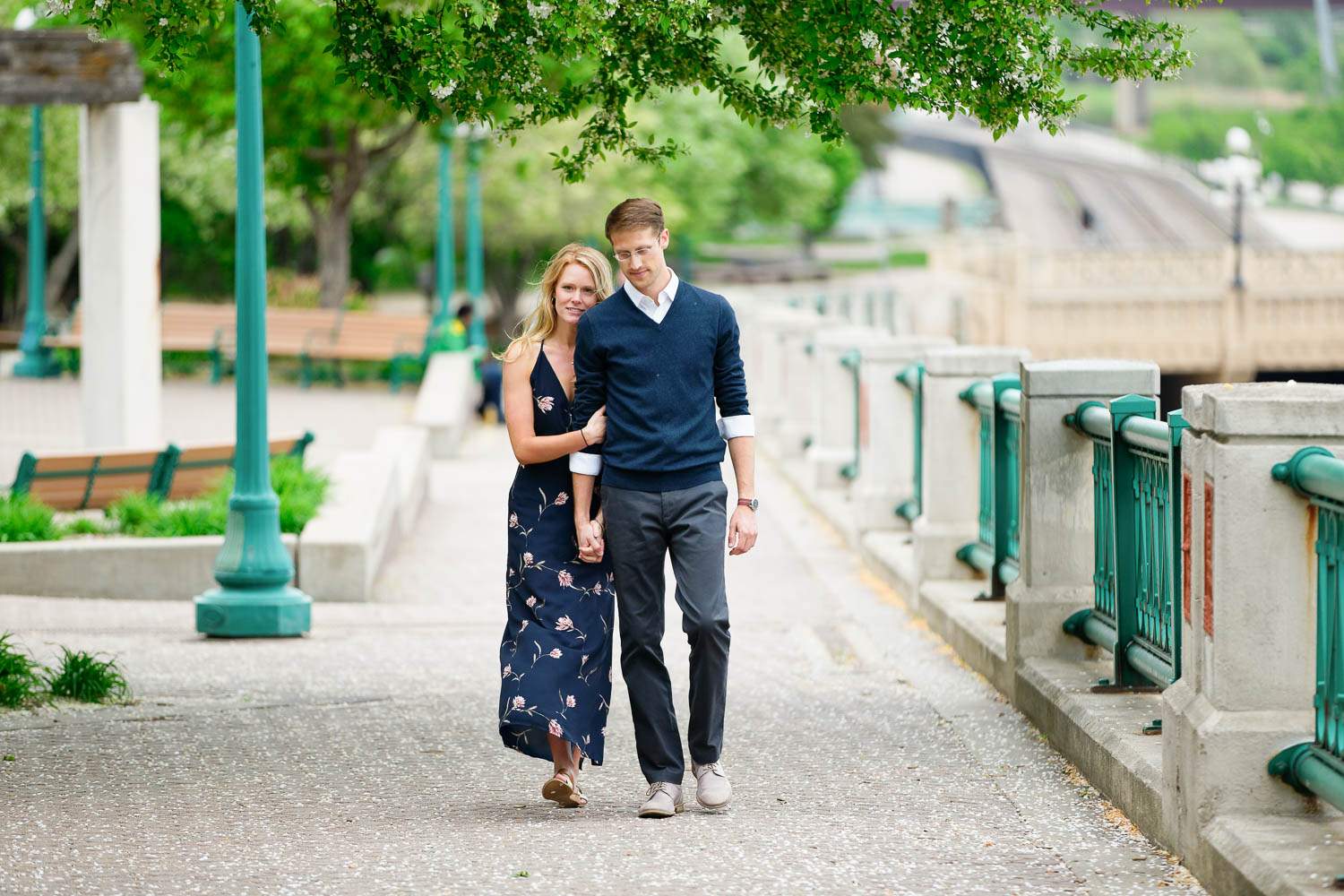 — romantic walk in the capitol street —