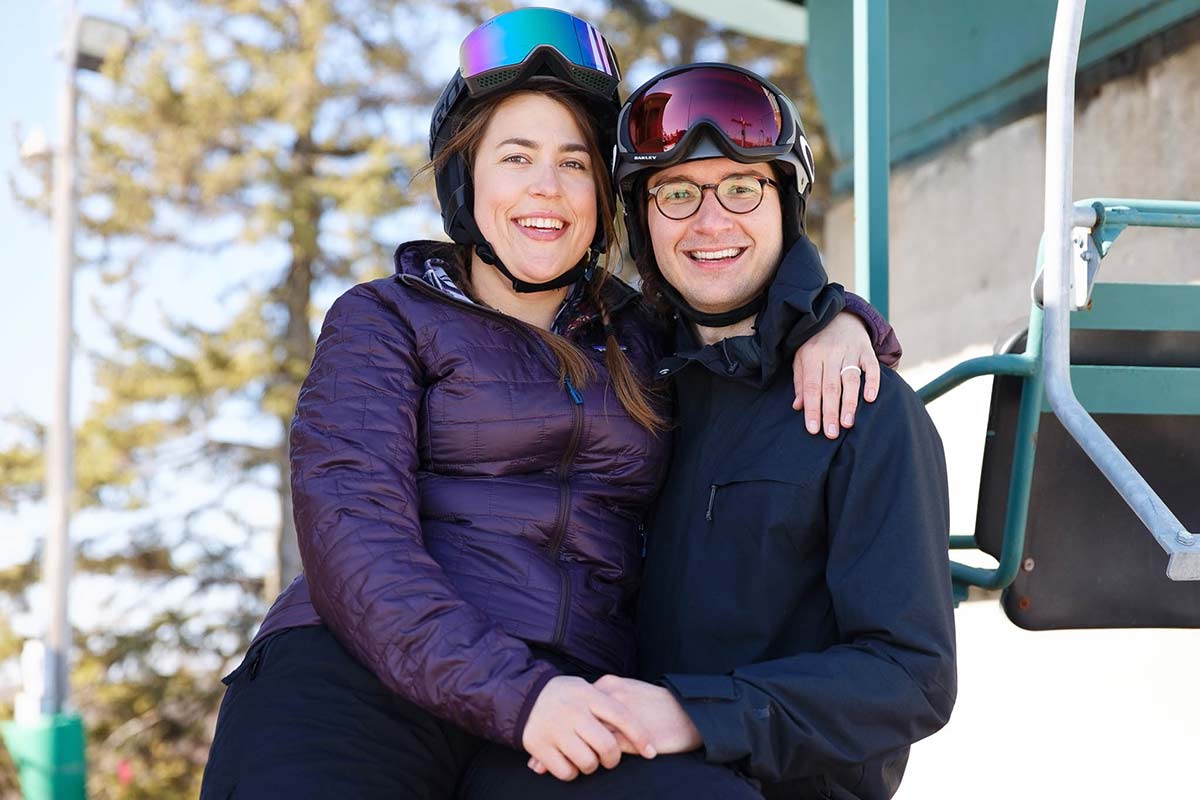 engagement-session-on-chair-lift