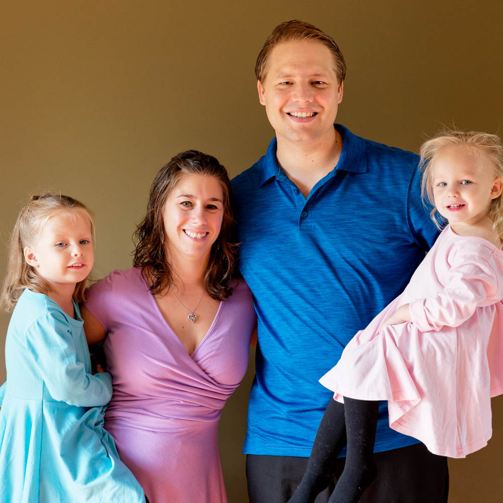 family session vivid colors