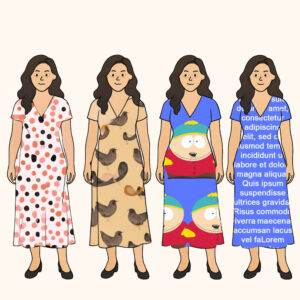 patterns effect on outfits