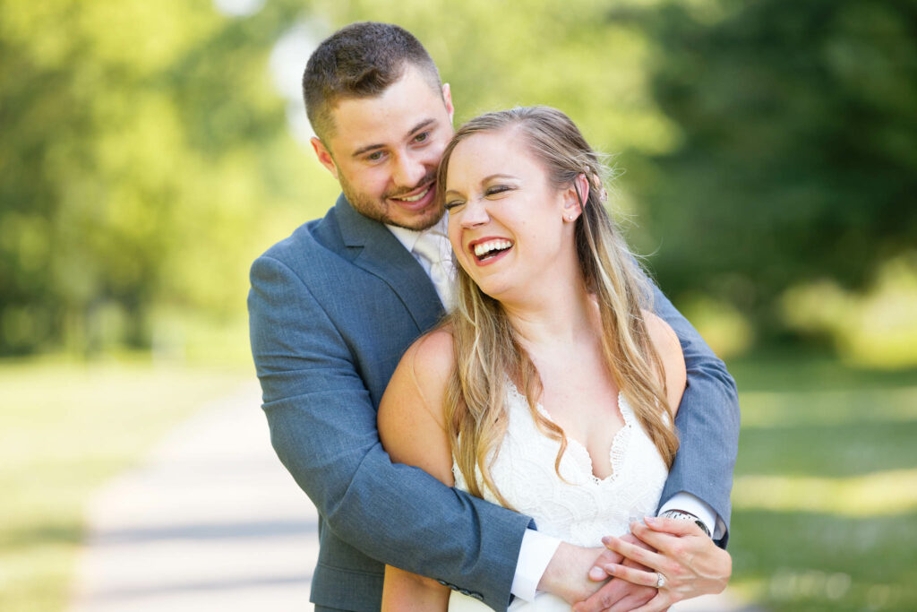 Bride and groom, photo session