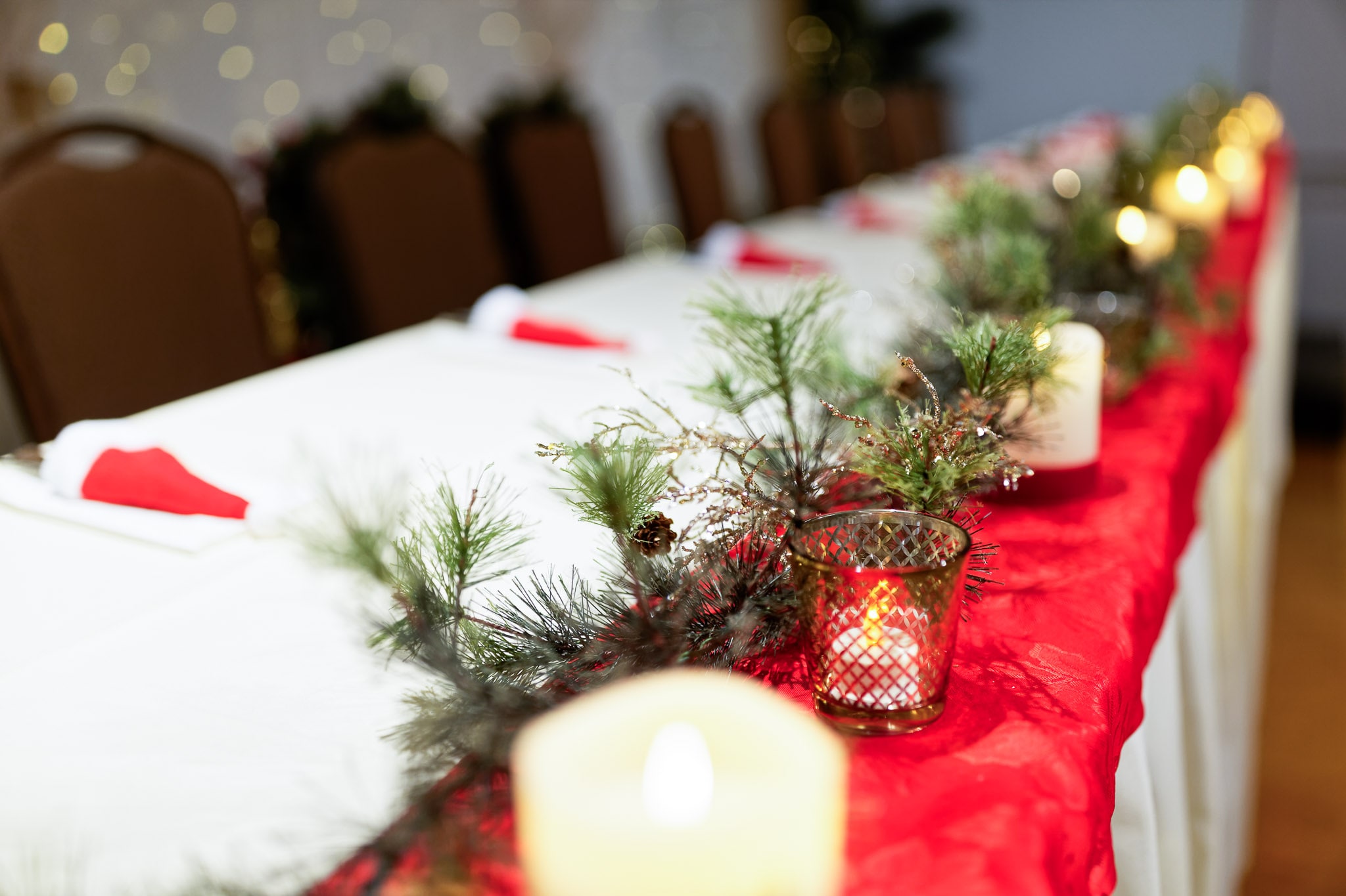 Christmas theme wedding decoration-2