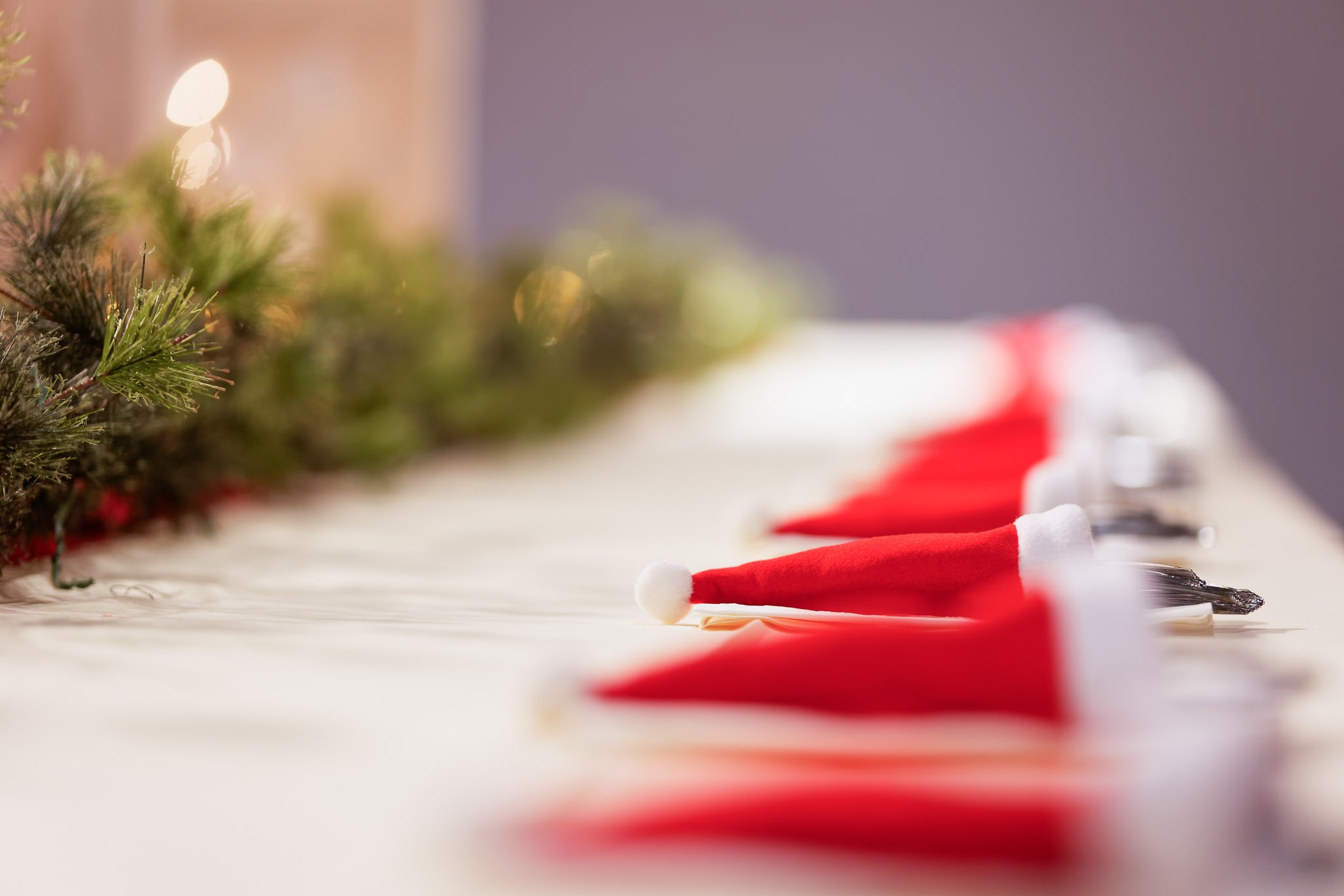 Christmas theme wedding decoration