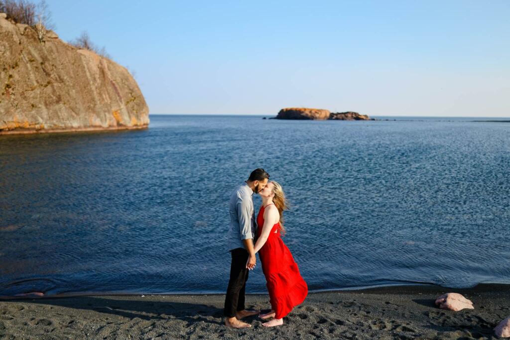 Couple Elopement North Shore