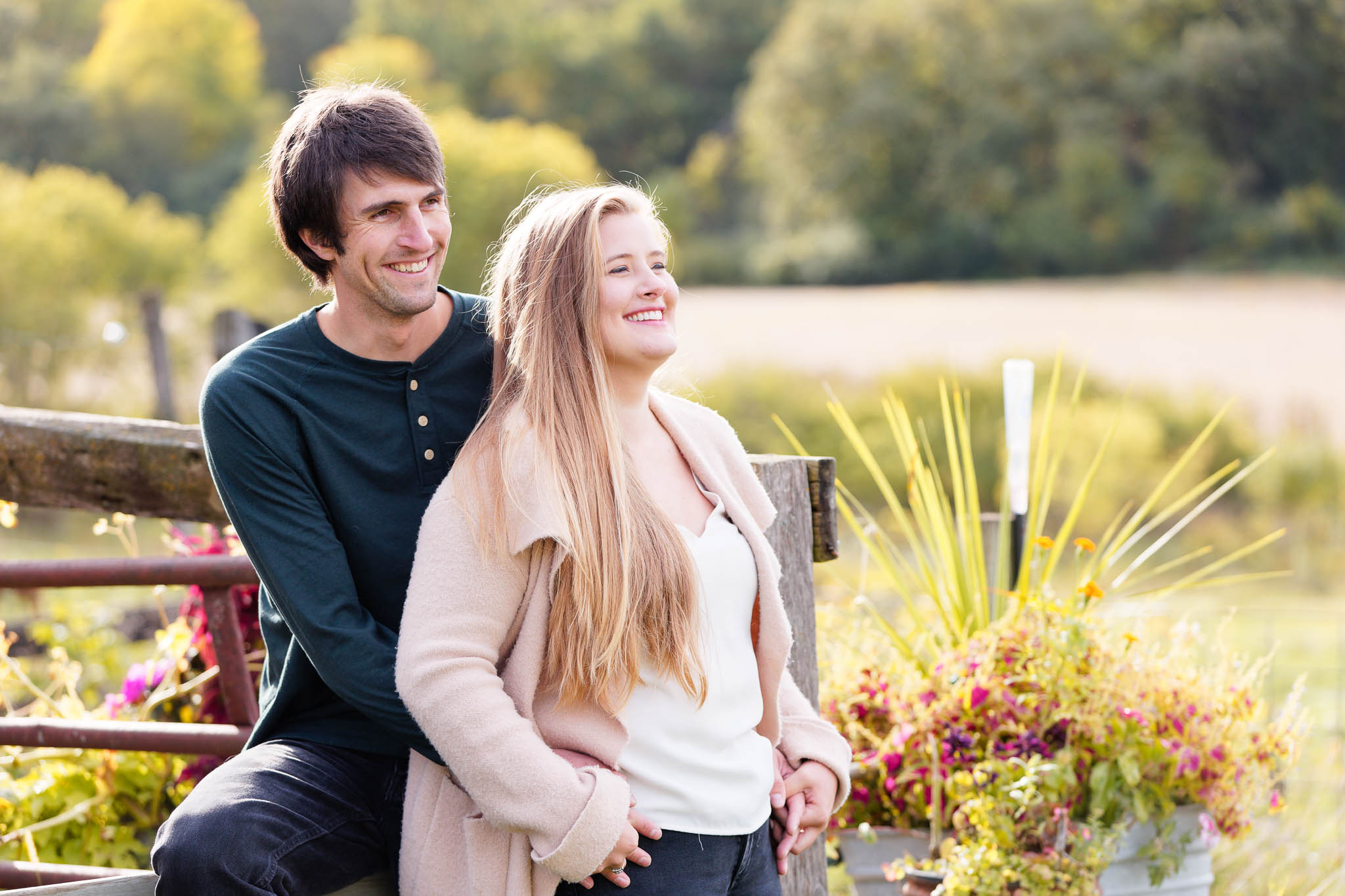 Engagement Photoshoot at a in Farm Zumbrota