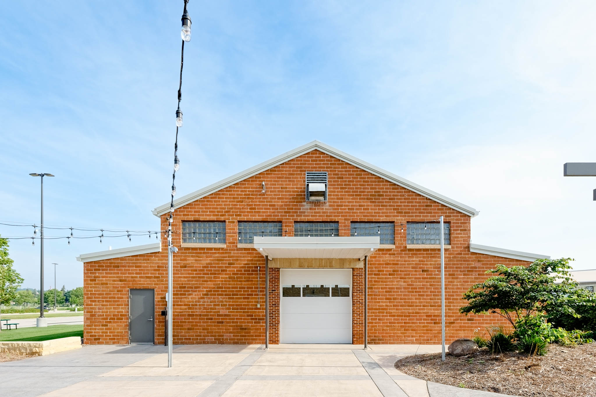 crawford hall exterior brick building