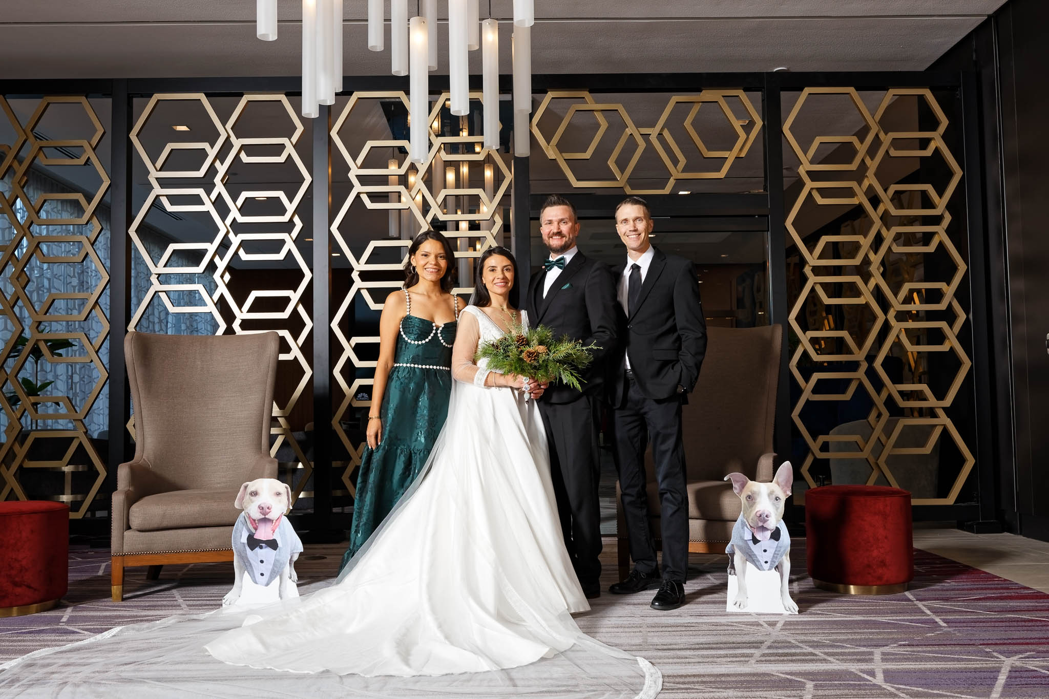cardboard real size printed do on wedding day_