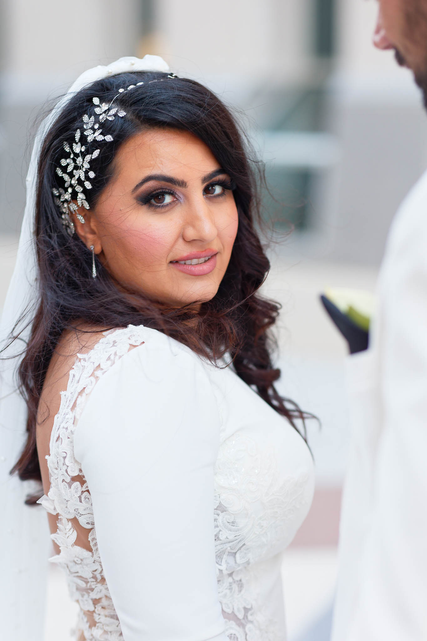 bride libanese makeup
